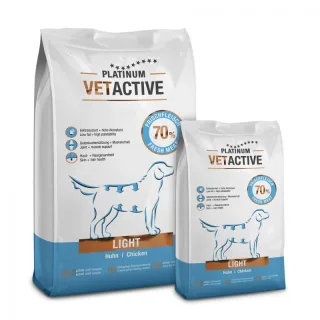 Platinum VetActive Dog Adult, light, hrana uscata pentru caini, cu pui, 5 kg