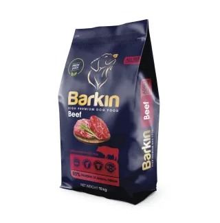 Barkin Adult All Size Hrana uscata pentru caini, Vita, 15kg
