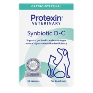 Synbiotic D-C Caini Pisici 50 Capsule