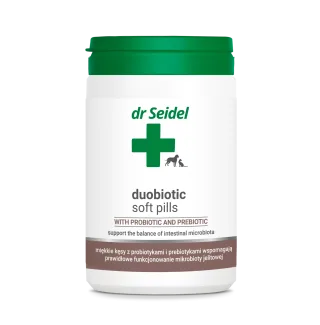 Supliment probiotic și prebiotic pentru câini și pisici Dr Seidel Duobiotic Softpills