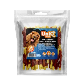 Mini batoane cu carnita rata Uniq 500 g