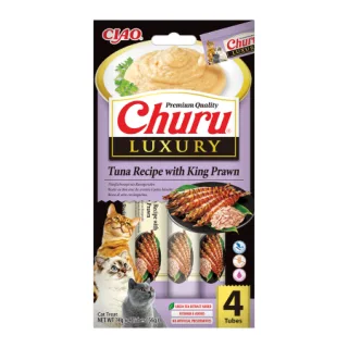 Churu Luxury Recompensa Cremoasa Reteta cu Ton si Kreveti King