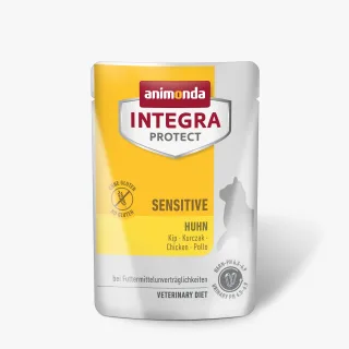 Hrana umeda pentru pisici, Integra Protect Sensitive, cu pui, 1 X 85 gr