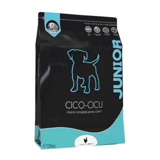 Extru-Can, Cico Cicu, hrana uscata pentru caini junior, 10 kg