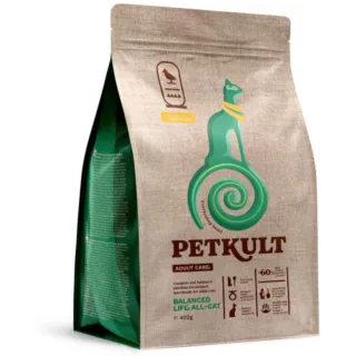 PETKULT Adult Care Balanced Life, Pui, hrană uscată pisici, 400g
