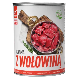 TUF TUF DOG -Hrana umeda CHUNKS cu VITA- conserva 1250g