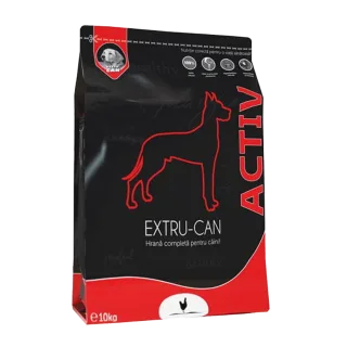 Extru-Can Activ, hrana uscata pentru caini adulti, cu pui, 10 kg