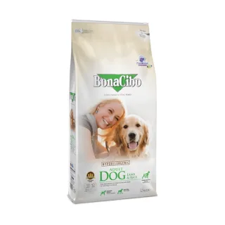 BonaCibo Adult LambRice, hrana uscata pentru caini,15 kg