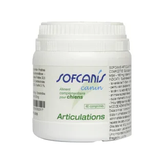 Supliment articulatii caine, Sofcanis articulations, 40 cp