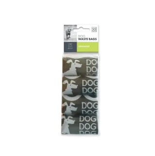 Dog Waste Bags - 4 x 15 pcs 10100208