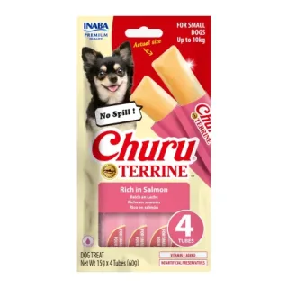 Churu Terrine Small Dog Recompense cu Somon 15 Gr x 4 Buc