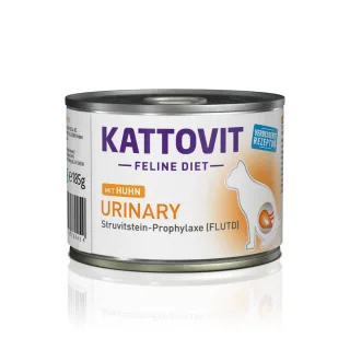 KATTOVIT Urinary, Pui, dietă veterinară, conservă hrană umedă pisici, sistem urinar, (în aspic), 185g