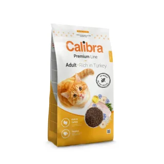 CALIBRA Premium Line, Curcan, hrană uscată pisici, 10kg