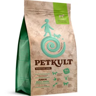 PETKULT Sensitive Care Junior Small Breed, XS-S, Miel, hrană uscată câini junior, alergii, 3kg
