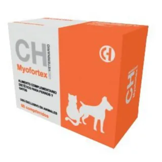 CHEMICAL IBERICA Myofortex Omega, supliment sistem cardio-vascular câini, comprimate CHEMICAL IBERICA Myofortex Omega, XS-XL, supliment sistem cardio-vascular câini și pisici, cutie, 60 comprimate