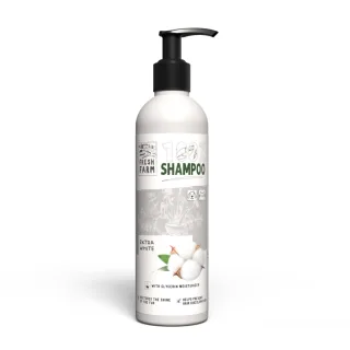 FRESH FARM Extra White, XS-XL, șampon câini, blană albă, flacon, 250ml