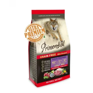 Primordial Grain-Free Holistic Dog Adult Mini, Sardine & Gasca, 2 kg