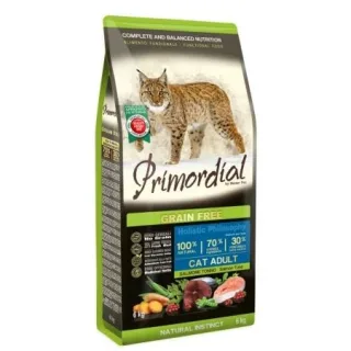 Primordial Grain-Free Holistic Cat Adult, Somon & Ton, 6 kg