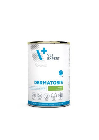 4T- Dieta umeda Dermatosis dog RABBIT & PUMPKIN, set 5 X 400 gr