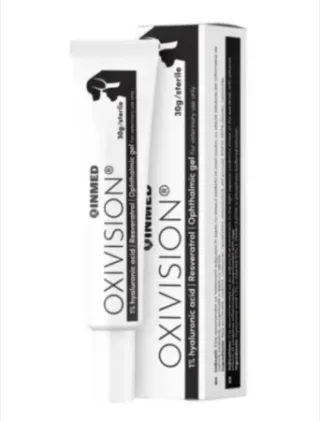 Oxivision, Gel oftalmic 1% acid hialuronic si antioxidanti pentru caini si pisici , 30 g