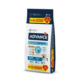 Hrana Uscata Caini, Advance Dog Maxi Adult, 14+3 kg