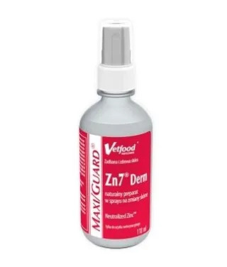 Antiinflamator, VetFood, MAXIGUARD Zn7 Derm, 118 ml