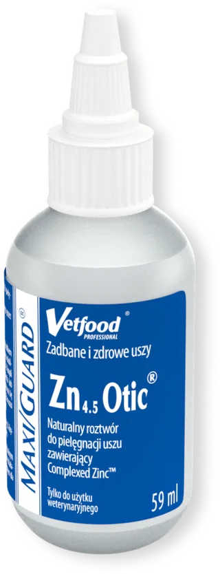 Solutie antibacteriana, VetFood, MAXIGUARD Zn4,5 Otic, 59 ml