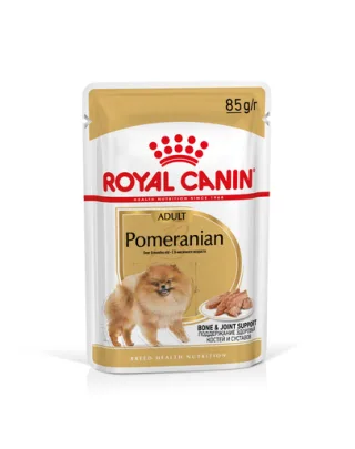 ROYAL CANIN Pomeranian Adult hrana umeda caini adulti din rasa Pomeranian 12x85g
