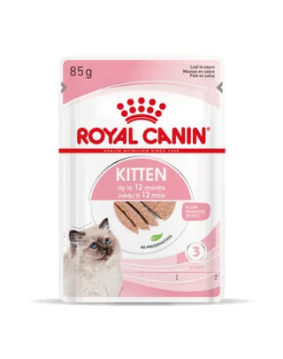 Royal Canin Kitten In Loaf hrana umeda pate pentru pisica, 12 x 85 g