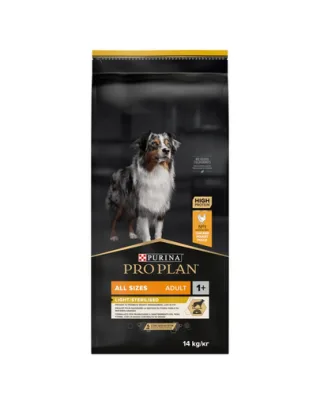 PURINA PRO PLAN ALL SIZE ADULT Light/Sterilised Hrana pentru caini adulti sterilizati 14kg