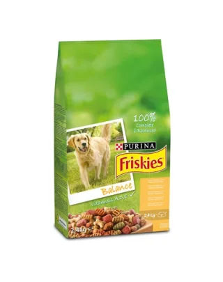 FRISKIES  Balance Hrana uscata pentru caini adulti, cu pui si adaos de legume 500 g