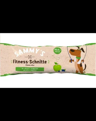 BOSCH SAMMY’S Fitness Slice Baton Baton recompensa pentru caini, cu mar si fructe de padure 25 g