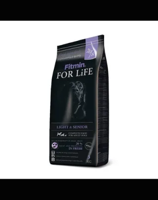FITMIN Dog For Life Light and Senior 2,5 kg hrană pentru câini seniori
