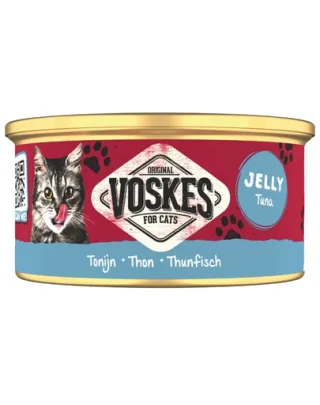 VOSKES Jelly Ton 85 g 100% ton în aspic, hrană complementară pentru pisici