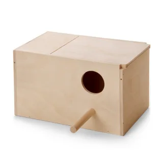 Cuib pasari din lemn 22/13,5/14 cm