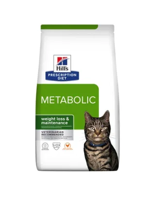 HILL'S Prescripition Diet Feline Metabolic Hrana pentru pisici supraponderale 8 kg