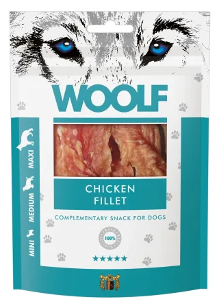 WOOLF DOG SNACKS Chicken Fillet 100g