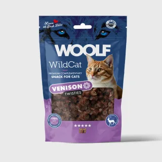 WOOLF WildCat Venison Twisties 50g