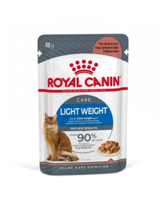 Royal Canin Light Weight Care in sos 48 x 85 g hrana umeda pisici adulte cu tendinta de supraponderabilitate