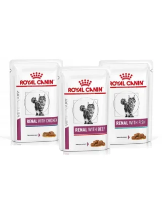 ROYAL CANIN Renal Feline Mix de arome 36 x 85 g
