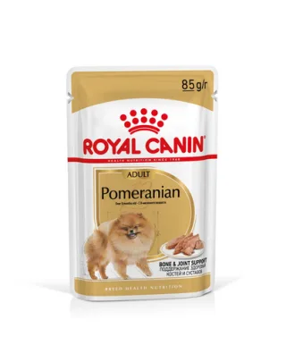 ROYAL CANIN Pomeranian Adult 24x85g hrană umedă, pateu pentru câini adulți mini spitz