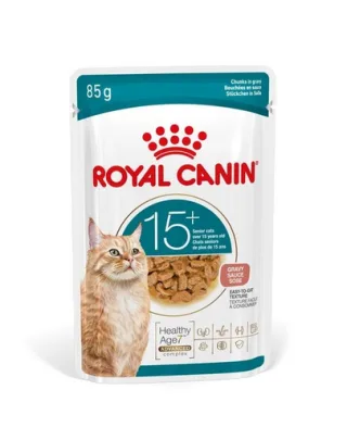 ROYAL CANIN Ageing 15+ Gravy 12x85 g hrană în sos pisici senior peste 15 ani