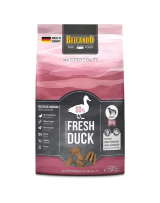BELCANDO Mastercraft Fresh duck Hrana uscata pentru caini adulti activi, cu rata  500 gr