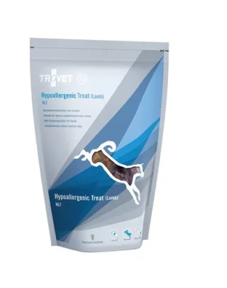 TROVET Hypoallergenic Treat Lamb HLT recompense caini, cu miel 250 g