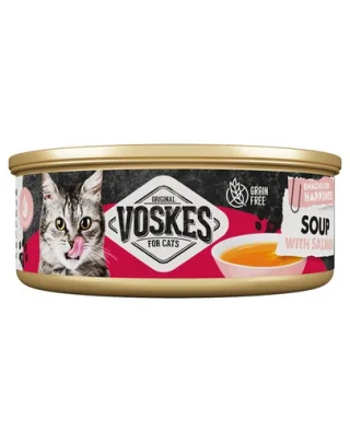 VOSKES Soup with Salmon 50 g supă cu somon pentru pisici