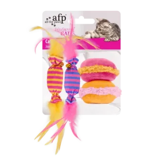 Afp Modern Cat Sweet Dessert Platter Set 4 Jucarii pentru Pisici