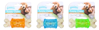Pawise Funny Chew Jucarie de Ros pentru Caini S 10,5 cm