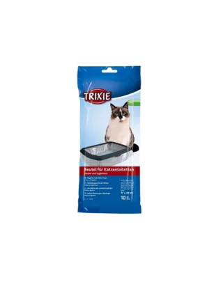 TRIXIE Pungi pentru litieră XL  56 x 71 cm 10 buc.