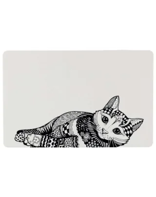 TRIXIE Covoraș protector pentru bol Zentangle 44 × 28 cm