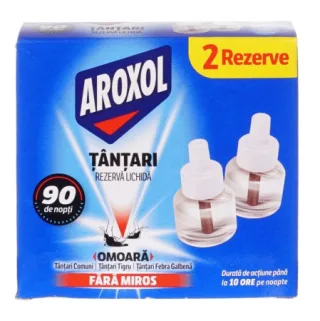 Rezerva lichida impotriva tantarilor Aroxol 2 buc   set